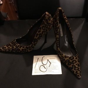 Charles David - stiletto Pony hair - 7-1/2